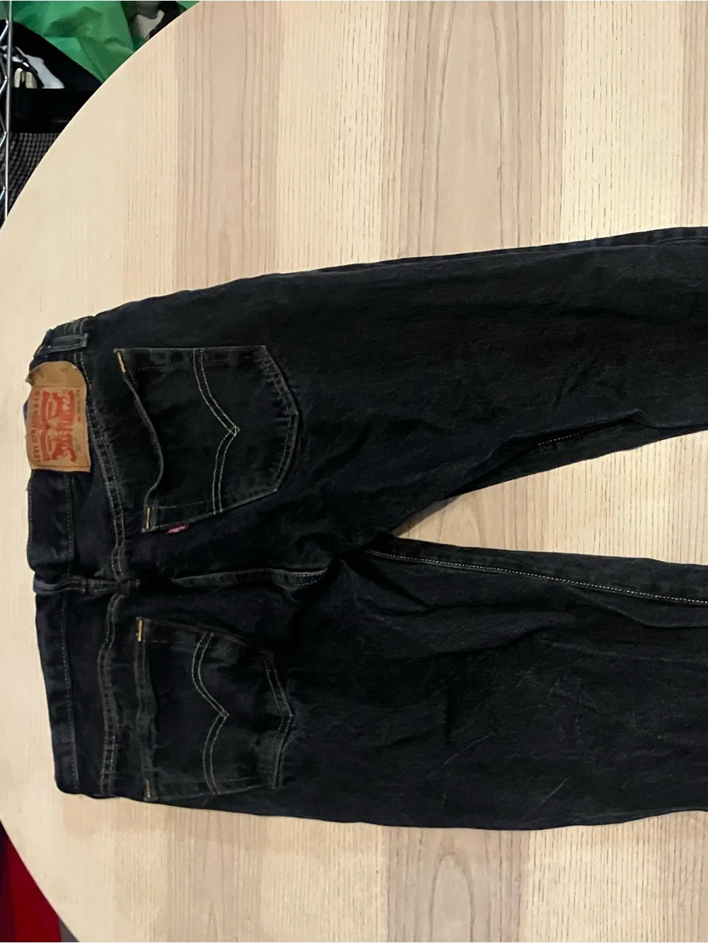 Men's Black Jeans - Classic Straight Fit
